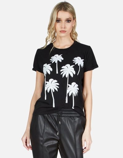 Lauren Moshi Edda Palm Trees In Black