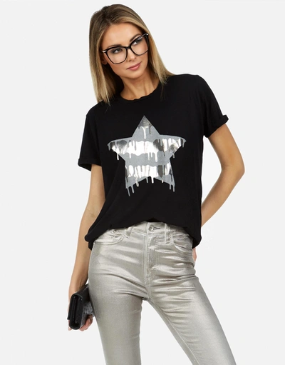 Lauren Moshi X Edda X Dripping Star In Black
