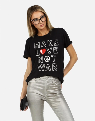 Lauren Moshi X Edda X Make Love Not War In Black