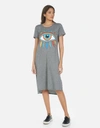 Lauren Moshi Genesis Rainbow Lightning Eye In Heather Grey