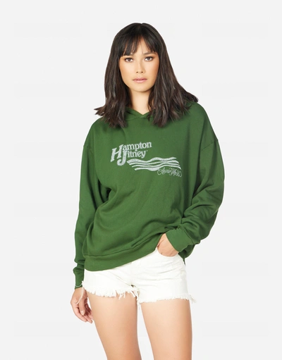 Lauren Moshi Harmony Hampton Jitney In Forest Green