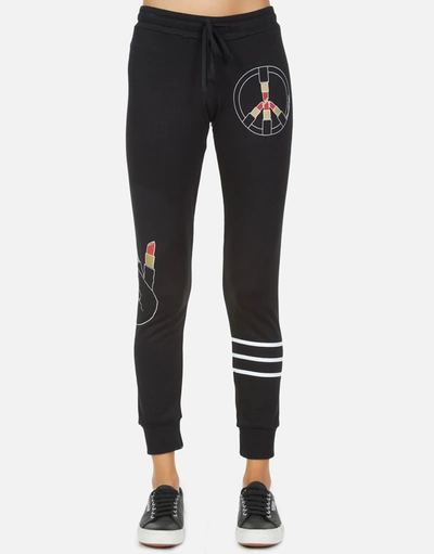 Lauren Moshi Jess Lipstick Peace In Black