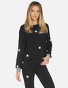 Lauren Moshi Kiara Mini Skulls In Black