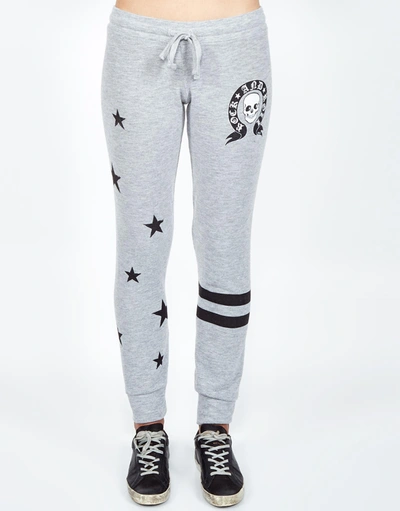 Lauren Moshi Kizzy R & R Skull In Heather Grey