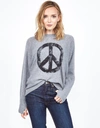 Lauren Moshi Ladona Vintage Peace In Charcoal