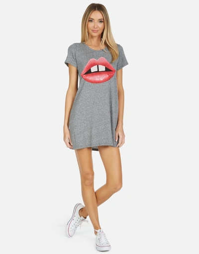 Lauren Moshi Lana Gap Tooth In Heather Grey