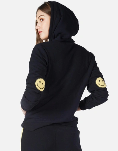 Lauren Moshi Lennox Happy Smiley In Black