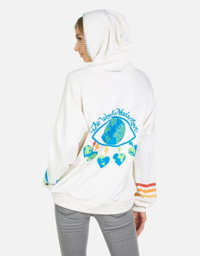 Lauren Moshi Lila World Eye Love In Milk