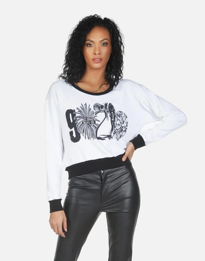 Lauren Moshi Maeva 90210 In White/black