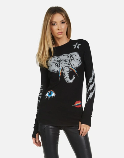 Lauren Moshi Mckinley Elephant Elements In Black