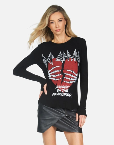 Lauren Moshi X Mckinley X Def Leppard Heartbreak In White
