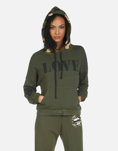 Lauren Moshi Melanie Camo Lip In Forest/camo