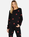 Lauren Moshi Noleta Kiss Face In Black