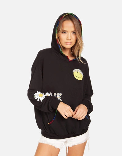 Lauren Moshi Rihanna Happy Daisy Peace In Black