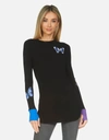 Lauren Moshi Solange Butterfly In Black