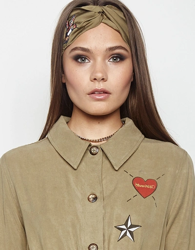 Lauren Moshi Vienna Hummingbird In Army