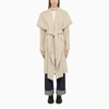 Harris Wharf London Women Volcano Coat Pressed Wool In Brown
