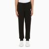 Canada Goose Black Stretch Cotton Joggers In Black