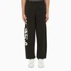 Heron Preston Graphic-printed Elasticated Waistband Pants In Black
