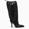 Balenciaga Falkon Knee High Boot In Black
