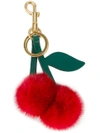 ANYA HINDMARCH CHERRY KEYRING,94202711870917