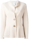 AGNONA BUTTONED FITTED JACKET,JERPLAX906OY11847667