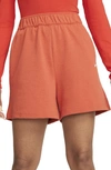 Nike Women's  Sportswear Jersey Shorts In Orange