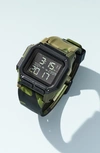 Nixon Regulus Digital Watch, 46mm In Black / Green