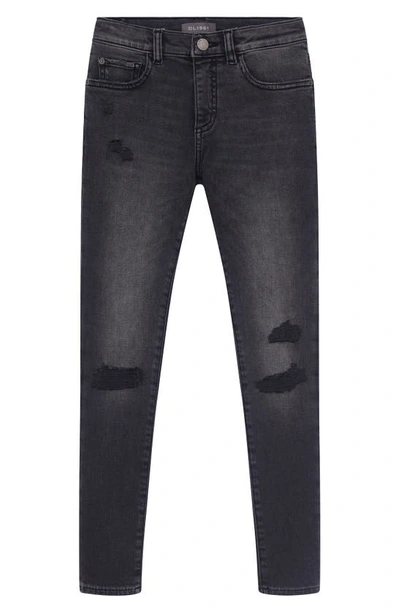 Dl1961 Kids' Boy's Zane Skinny Denim Jeans In Blue