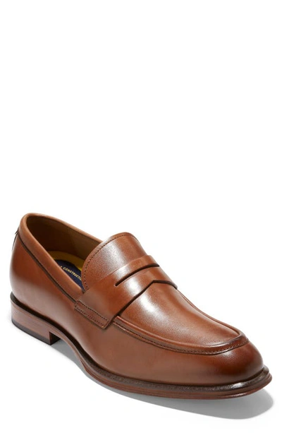 Cole Haan Hawthorne Leather Penny Loafer In Nocolor