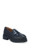 Miz Mooz Legend Platform Loafer In Black