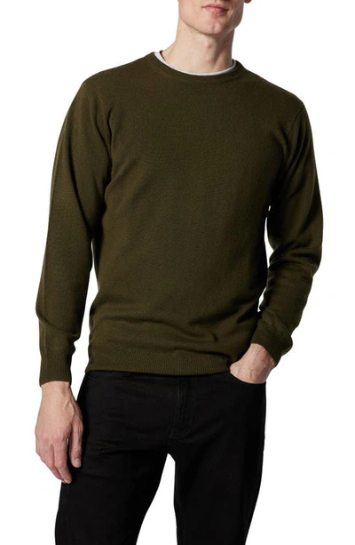 Rodd & Gunn Men's Queenstown Wool-cashmere Jumper In Olive