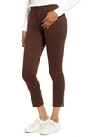 Wit & Wisdom 'ab'solution High Waist Ankle Skinny Pants In Cold Brew
