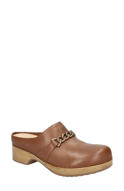 Bella Vita Women's Ventura Clogs Women's Shoes In Camel Burnished Leather