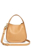 Madewell The Sydney Crossbody Bag In Amber Brown