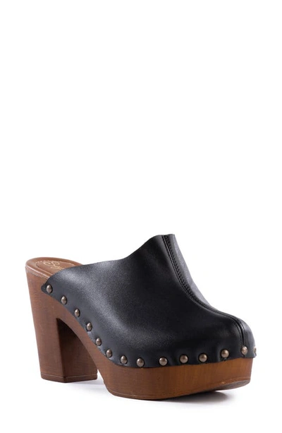 Seychelles Go All Out Platform Clog Mule In Black