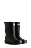 Hunter Unisex First Classic Boots - Toddler, Little Kid In Black/black