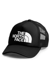 The North Face Logo Trucker Cap In Black