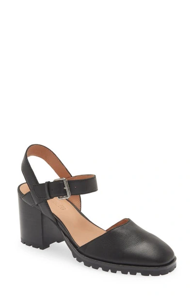 Madewell The Claudie Lugsole Mary Jane In True Black