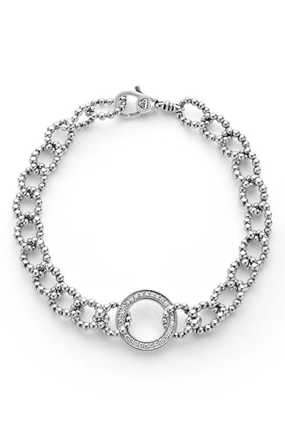 LAGOS LAGOS CAVIAR SPARK DIAMOND BRACELET