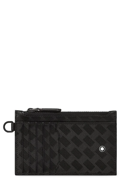Montblanc Extreme 3.0 Leather Card Holder In Black