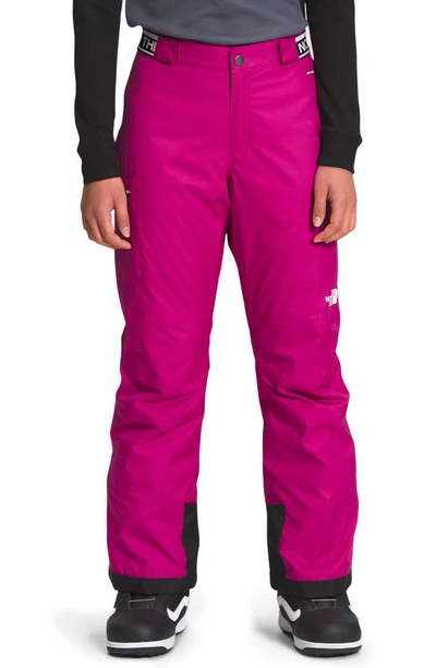 The North Face Little Girl's & Girl's Freedom Insulated Pants In Fuschia Pink