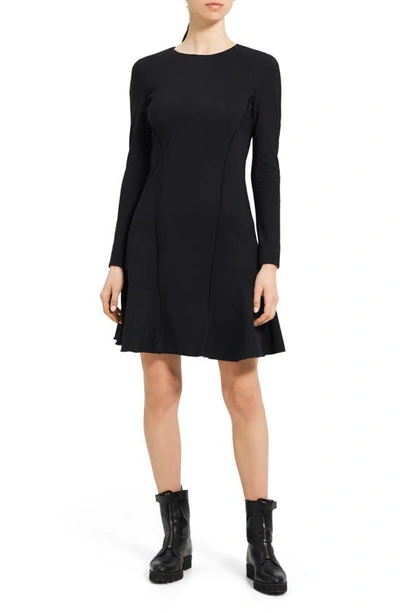 The Tory Ponte Mini Dress - Black