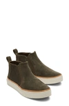 Toms Bryce Suede Slip-on In Tarmac Olive In Green
