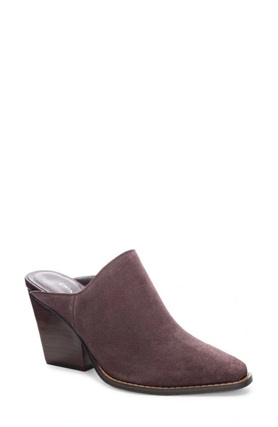 Chinese Laundry Block Heel Mule In Brown