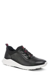 Spring Step Kris Leather Sneaker In Black