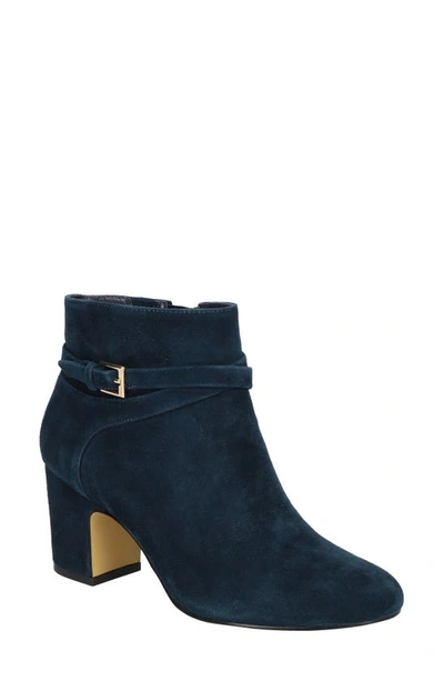 Bella Vita Arlette Bootie In Navy