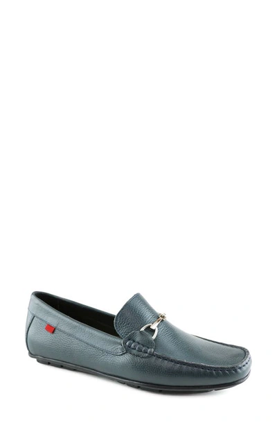 Marc Joseph New York Kids' Edgewood Road Bit Loafer In Navy Grainy