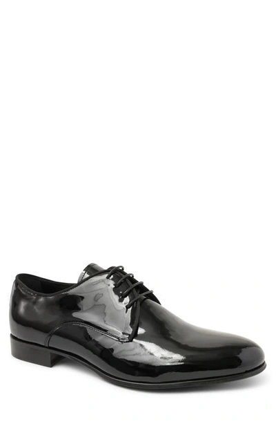 Bruno Magli Men's Niko Lace Up Blucher Dress Shoes In Black Patent