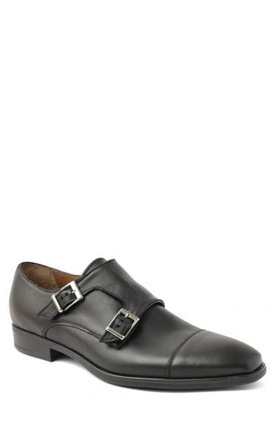 Bruno Magli Men's Soldo Monk Strap Dress Shoes In Black